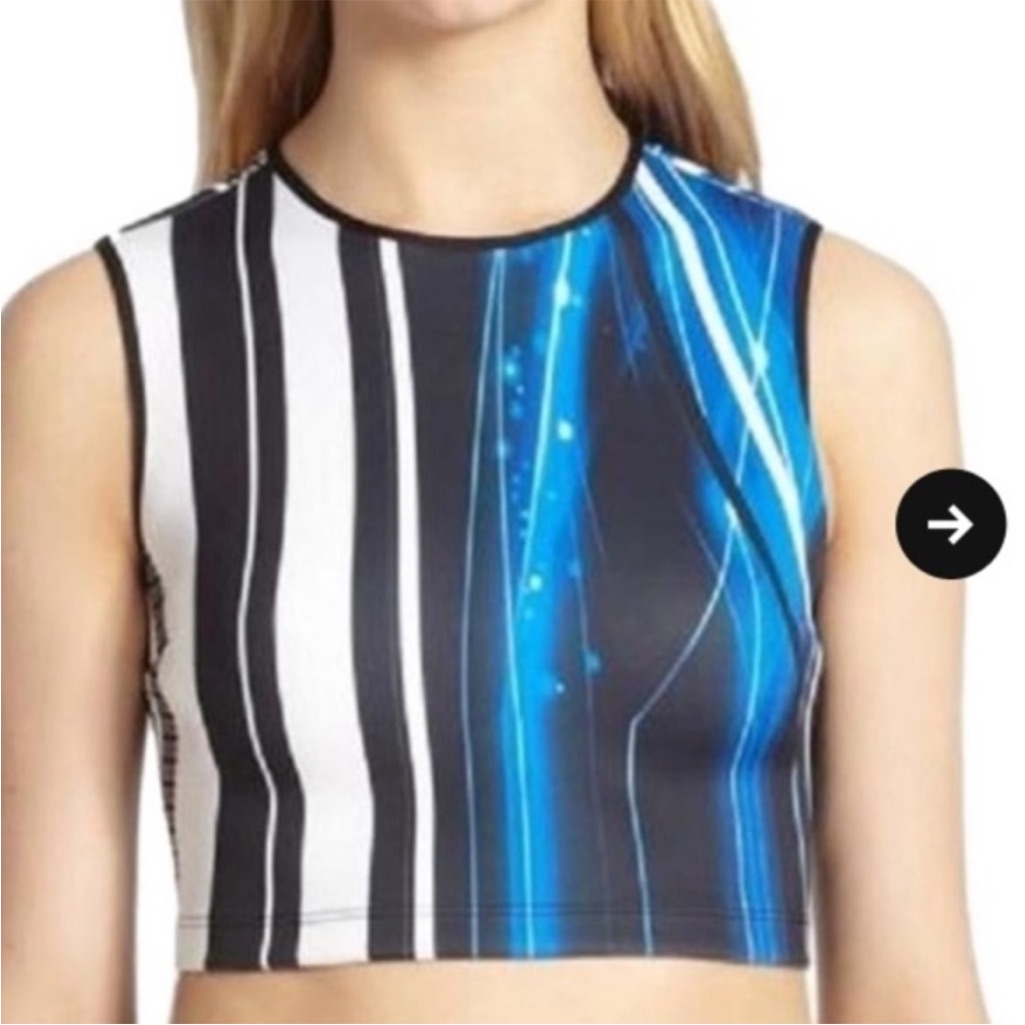 Clover Canyon Sleeveless Crop Top Xs